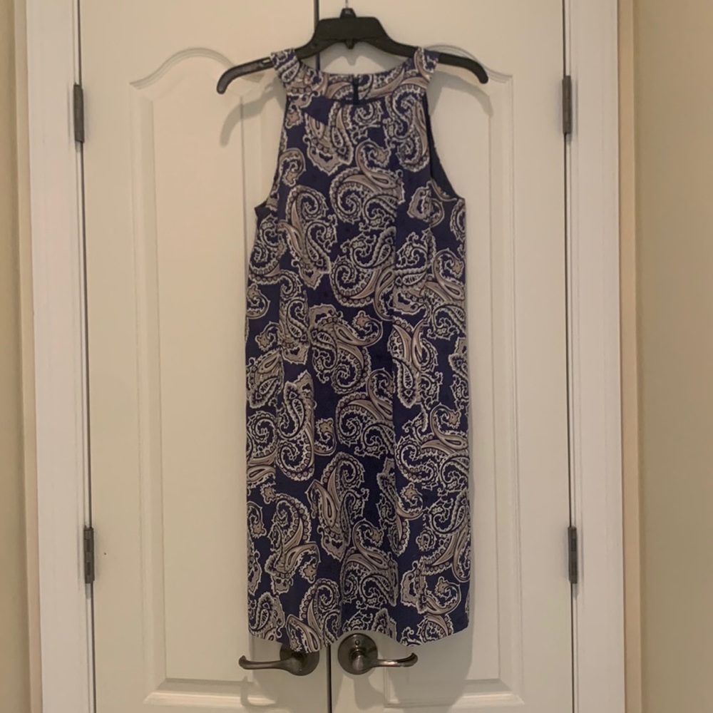 Loft dress large paisley print